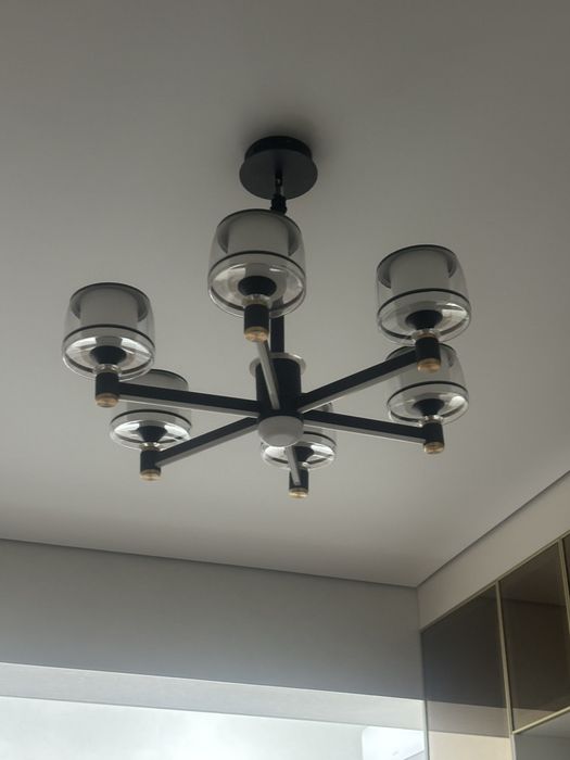 Модульная картина новые люстры диван