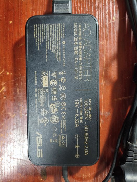 ASUS 19 volt 6.32 amper