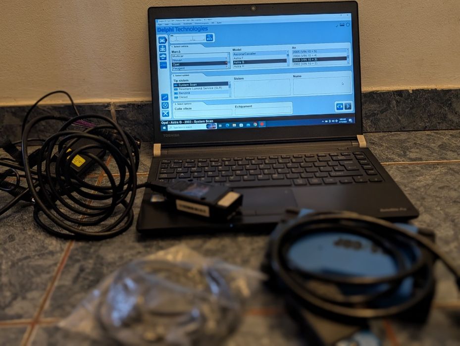 Tester auto VCDS si Delphi
