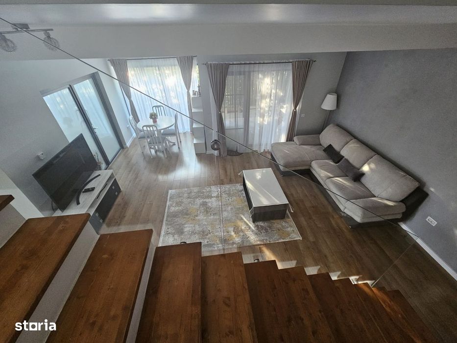 Casa tip Duplex Stefanesti ,3 km de Pitesti,mobilat si utilat.