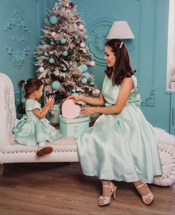 Платья для мамы и дочи