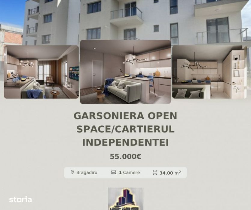 Garsoniera Open space/Cartierul Independentei — fotografia 1