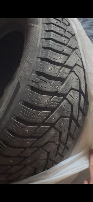 Продам диски с зимними шинами R17
