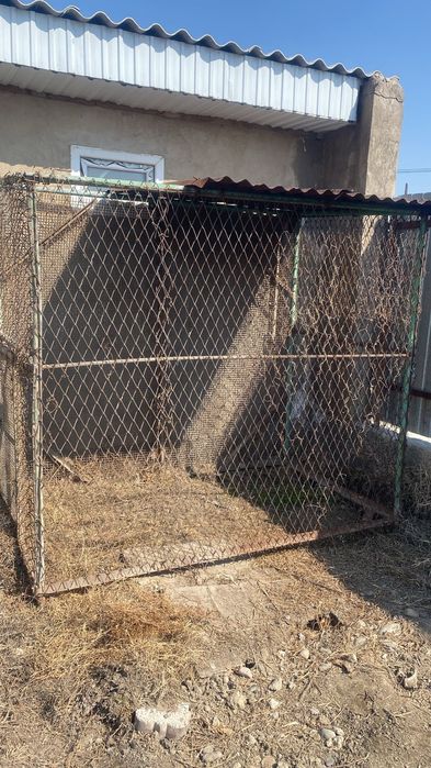 Вольер железный.