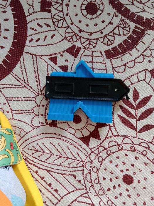 Шаблон за форми и точно прехвърляне уред за неправилни форми и ъгли