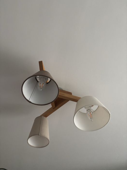 Lustră aplicată BRILAGI ANTHONY 3xE14/40W/230V stejar