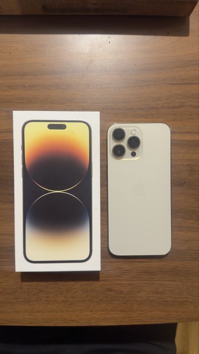 Iphone 14 pro max 256gb gold