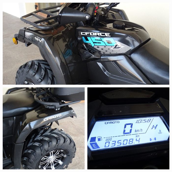 ATV CF MOTO 450 L ‼️2020 ‼️NR NEGRU‼️NU (CAN AM,TGB,LINHAI)