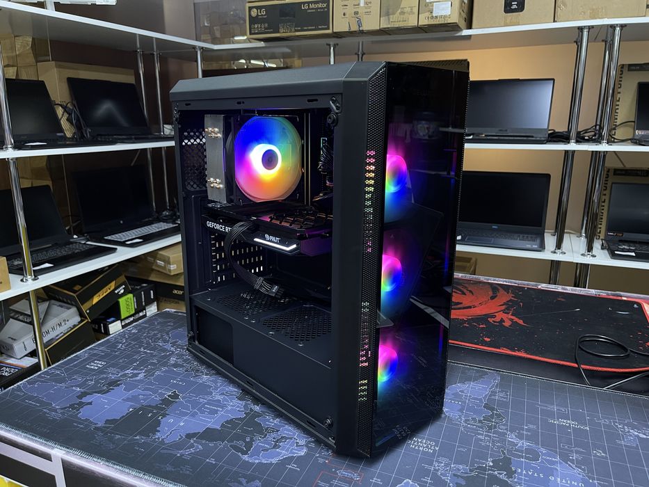 Игровой системный блок бу Core i5-12400F/16GB/SSD1TB/RTX 4060Ti