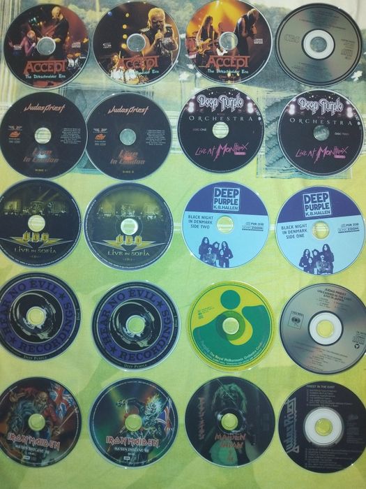 CD дискове с рок музика