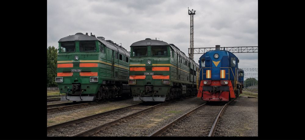 2ТЭ116 2ТЭ10М ТЭМ2  тепловозы