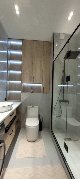 1-комнатная квартира 37 м2 с ремонтом, ЖК O’z Mahal, Новомосковская