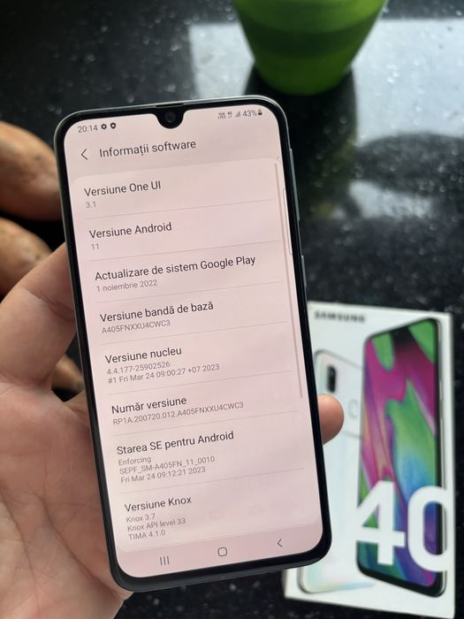 Samsung Galaxy A40 2020