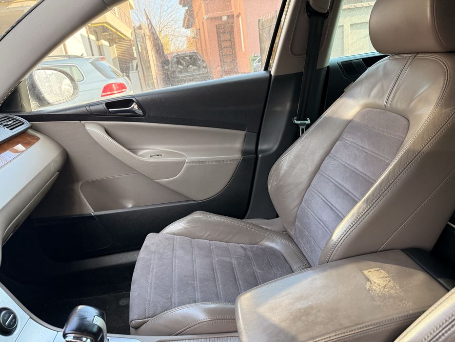 Interior scaune full electrice cu TV OEM in tetiere vw Passat B6 B7