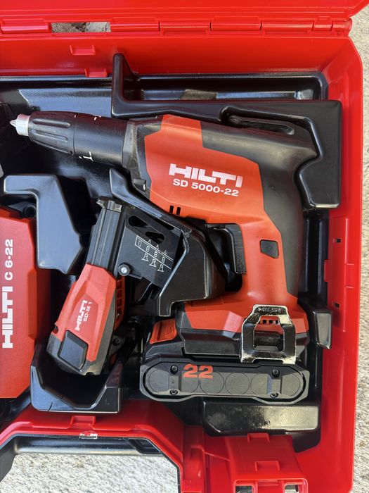 Hilti SD 5000-22 Nuron - Безчетков винтоверт с магазин