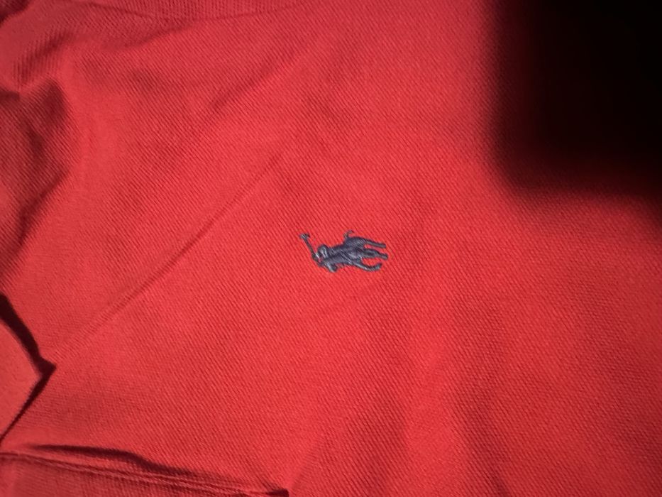 Оригинална Polo Ralph Lauren тениска XL – червена