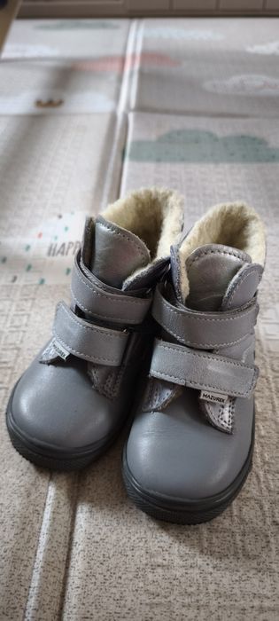 Ghete barefoot pt fetite piele naturală