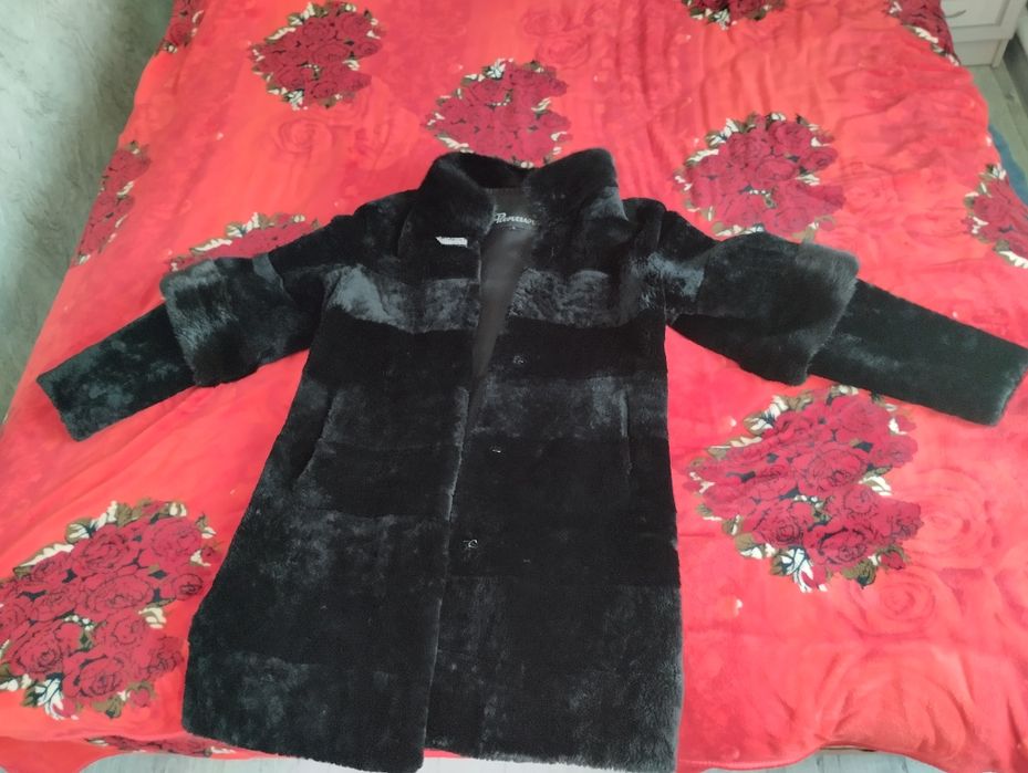 Шуба стриженный бобер б/у
