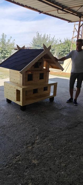 Кошкин Дом люкс-класса, готовый. Каталог.