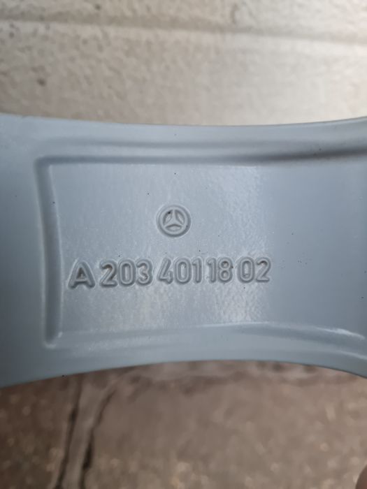 Оригинални джанти за МЕРЦЕДЕС MERCEDES W203 R17 5x112 ET37 7.5J