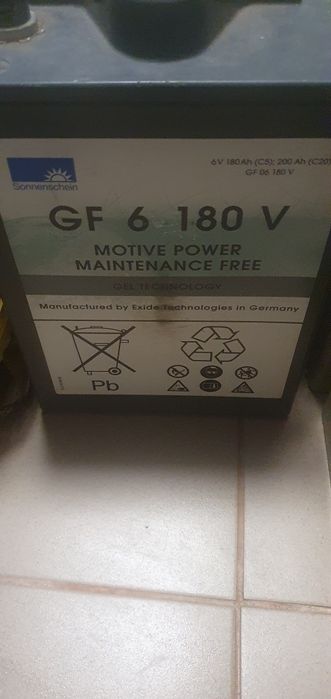 Baterie solara 6v 180ah Germany. Stare buna!