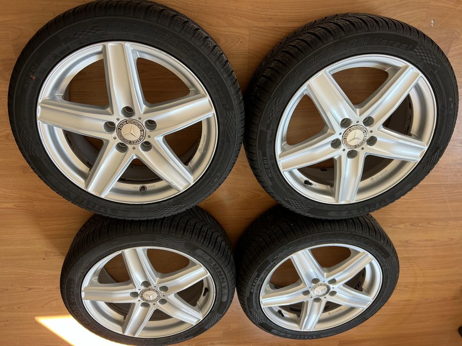 Jante Complete Iarna Mercedes C Class W204 A B CLA W117 225 45 17