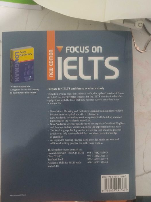 Focus on IELTS Sue O'Connell Textbook