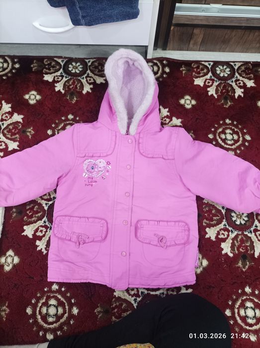 Детские куртки 3-4жасар кызларга
