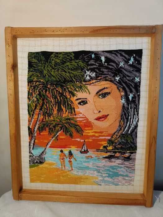 Goblen Vraja mării brodat