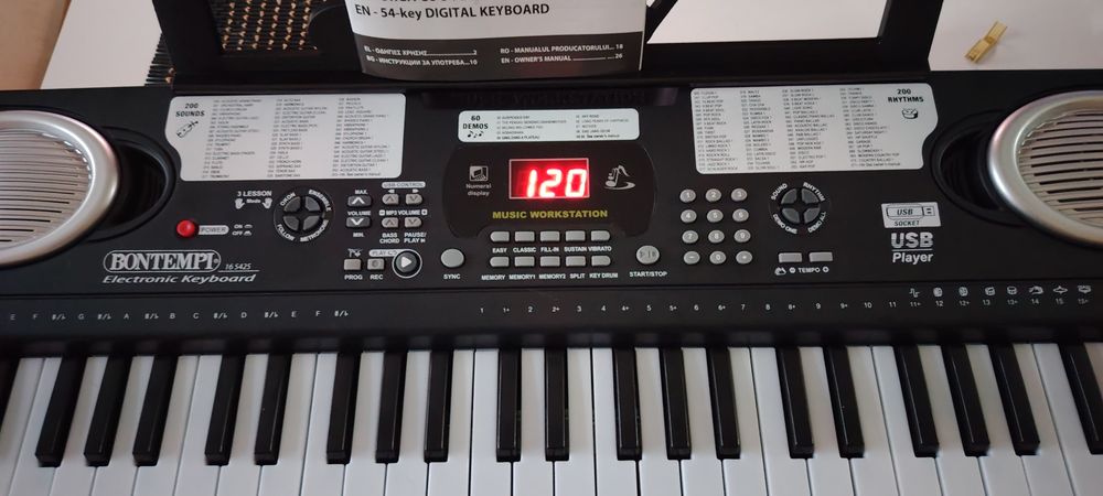 Синтезатор BONTEMPi със USB Player