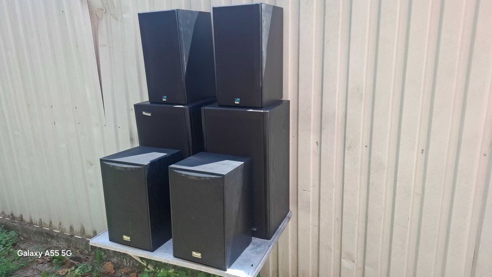 boxe magnat eltax 500w kef elac all ribbon 8 subwoofer activ