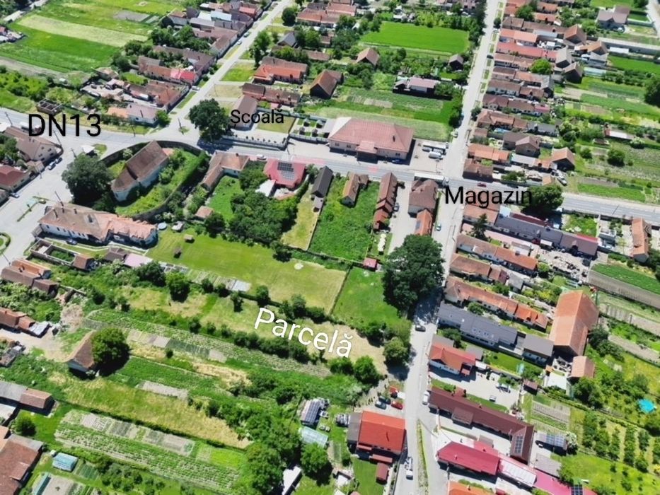 De vanzare: Teren Intravilan 1.251 mp în Rotbav (Brașov)