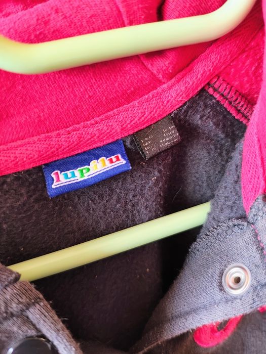 Bluza trening cu capse Lupilu 4-6 ani