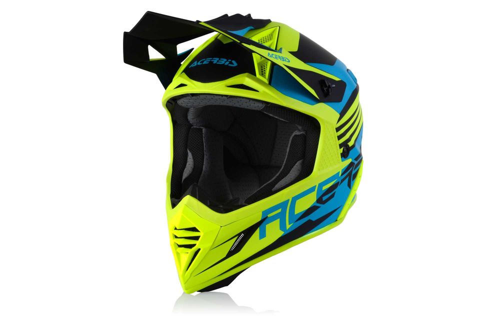 Casca Acerbis Linear Yellow Blue