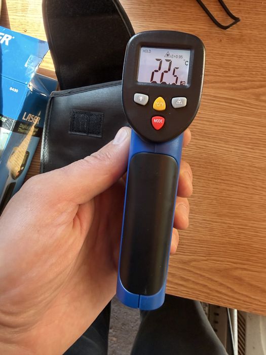 Termometru digital cu infraroșu Laser Tools 6430 – NOU, sigilat