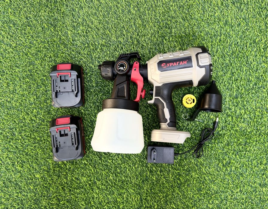 Аккумуляторный краскопульт «Ураган»