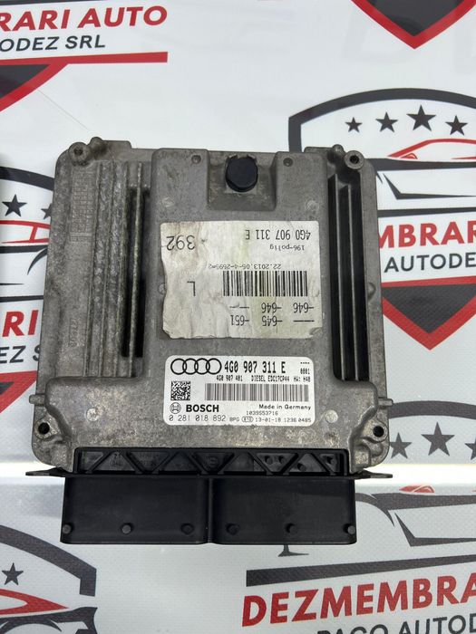 Calculator/ECU Motor 2.0 2.7 3.0 TDI Audi A4 B8 A5 Q5 A6 4G A7 A8 4H