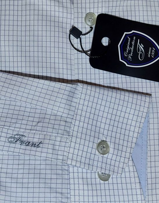 Български мъжки ризи Frant 39/40 М Slim line