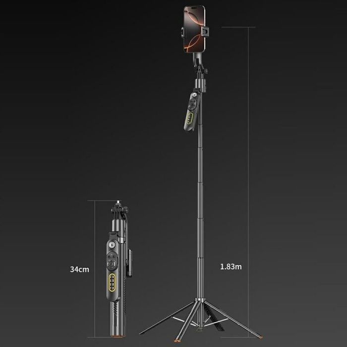Smart AI Gimbal Селфи-палка 1,8м Q625/Умная селфи-палка/Доставка 24/7