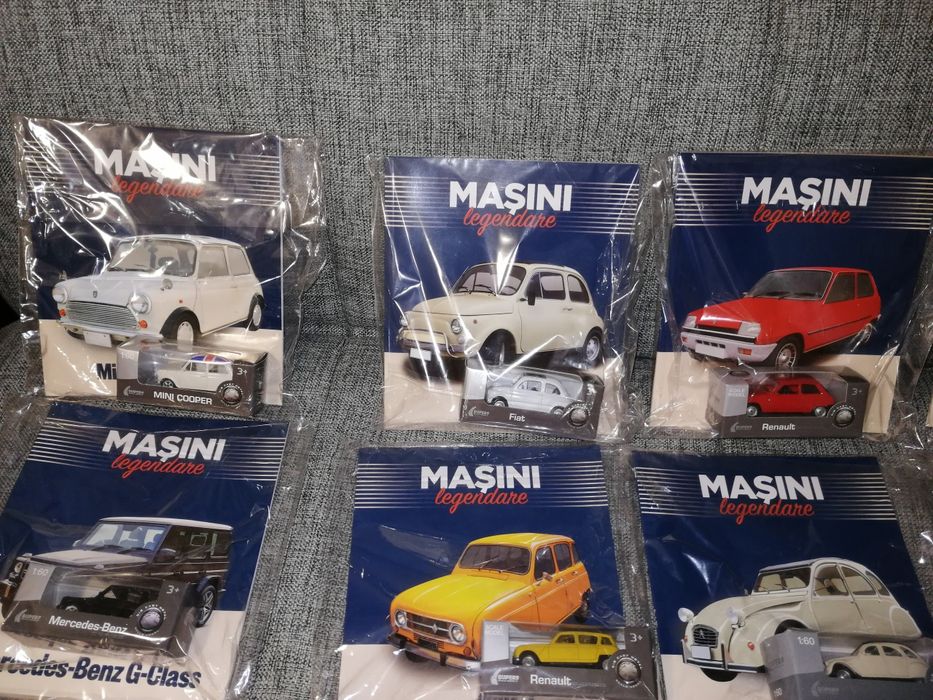Colecția MAȘINI LEGENDARE - Completa