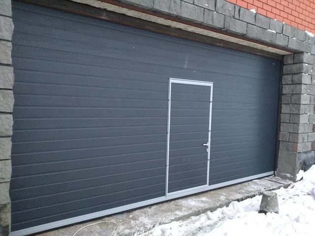 Ворота  автоматически