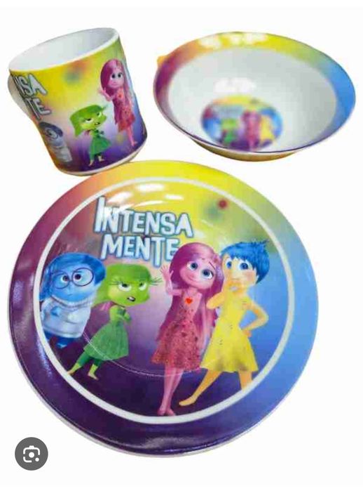 Детский набор посуды 3 в 1