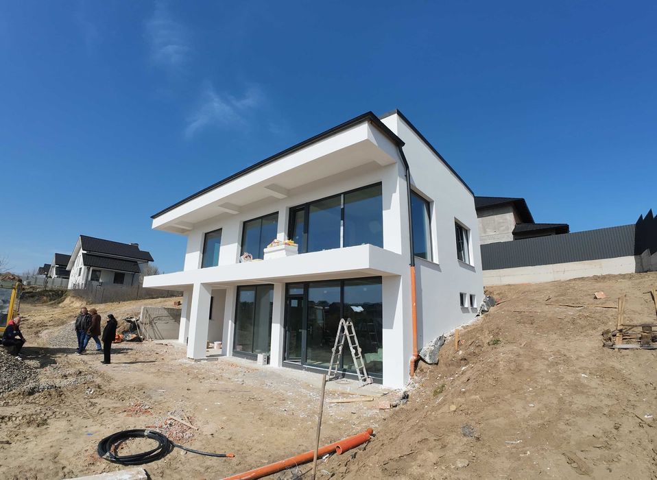 Casă premium în Moara – proiect modern, 152 mp utili, 8 ari teren