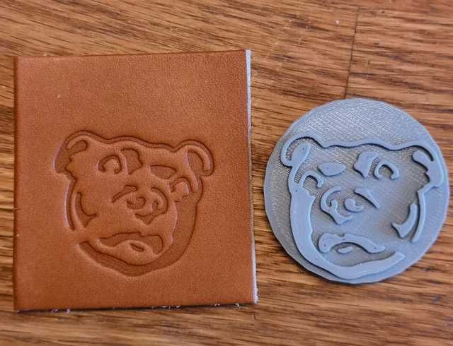 Stante Personalizate Embosare / Debosare Piele Printate 3D