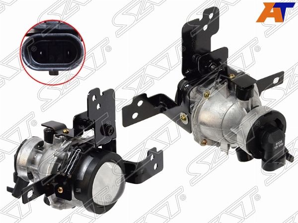 Фара противотуманная Kia Rio x-line