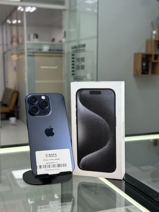 айфон 15 про 256гб с коробкой
