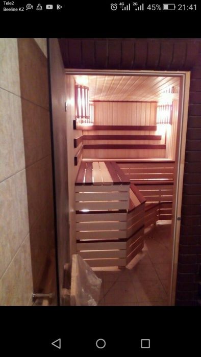 Отделка монтаж бань саун