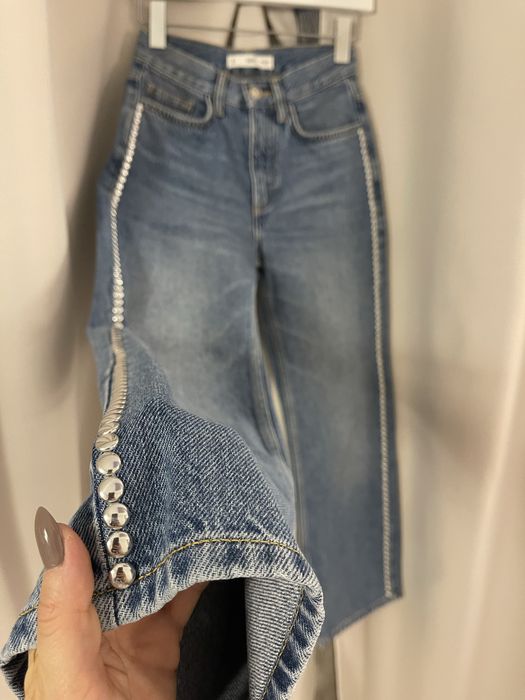 Дънки с капси Манго