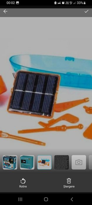 Barcuta solara.Joc educativ copii D Toys