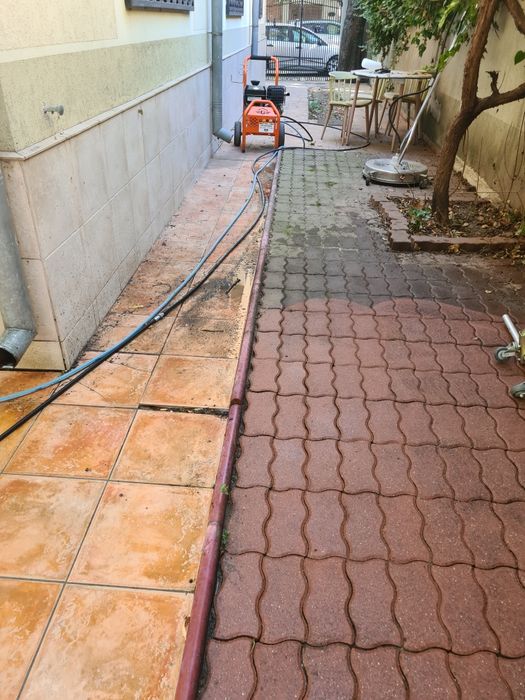 Spălare și curățare profesionala de pavele, fațade terase beton